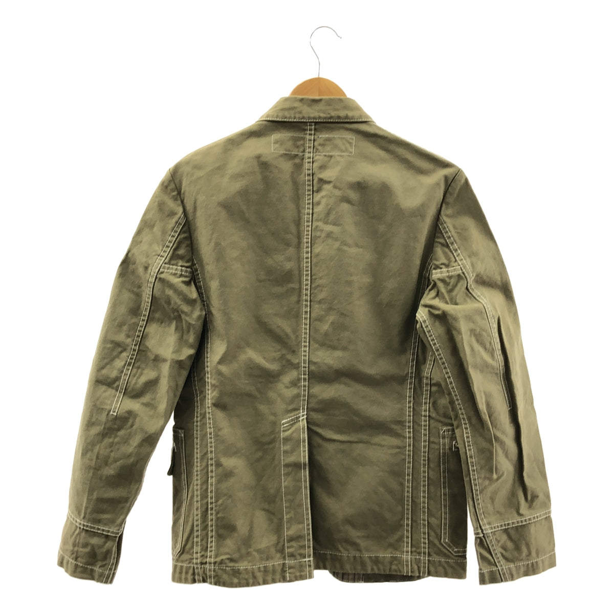 JUNYA WATANABE COMME des GARCONS MAN / 준야와타나베 콤 데 걸슨맨 | 2006SS | × POINTER 포인터 콜라보 제품 염색 리버시블 커버 올 재킷 | XS | 카키 |