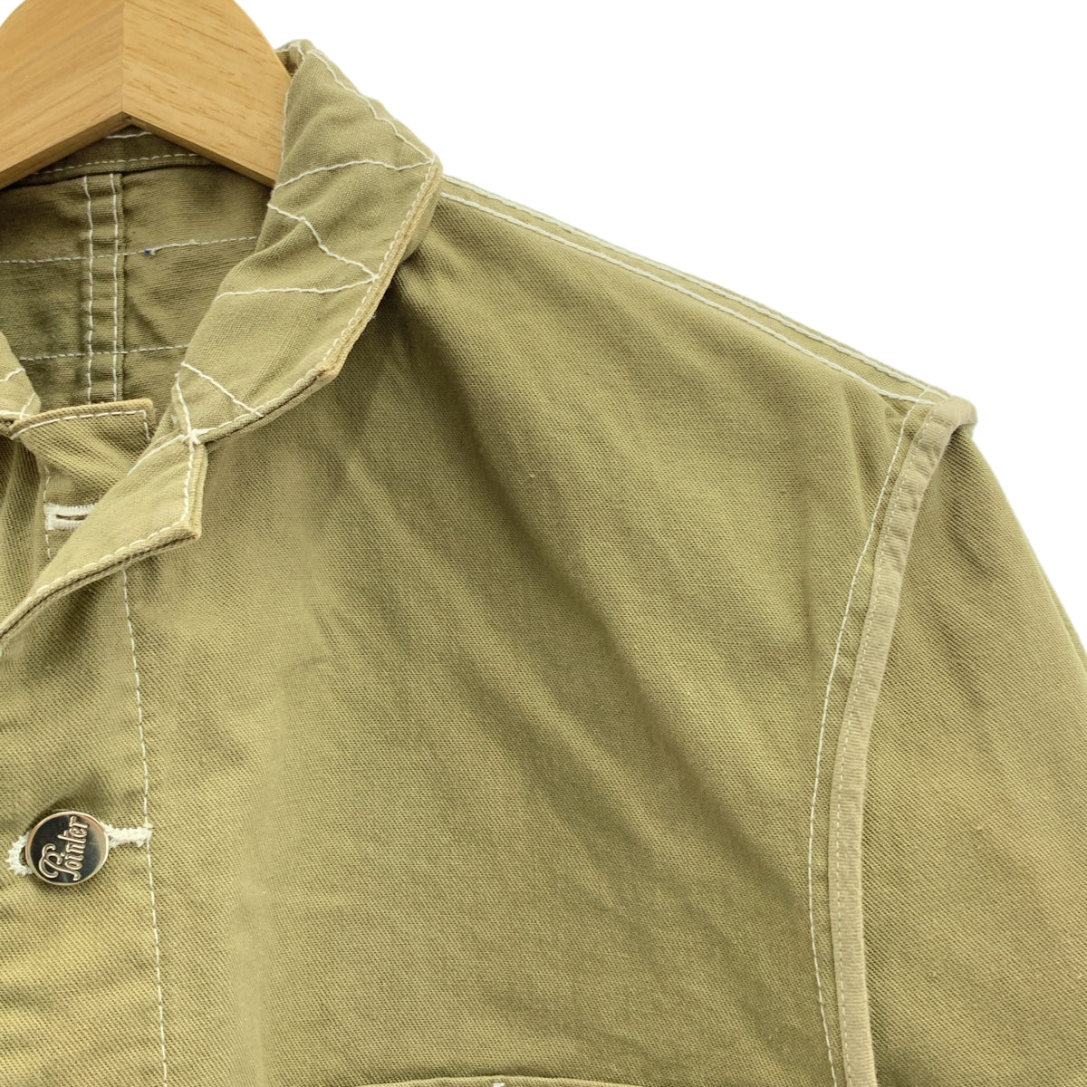 JUNYA WATANABE COMME des GARCONS MAN / 준야와타나베 콤 데 걸슨맨 | 2006SS | × POINTER 포인터 콜라보 제품 염색 리버시블 커버 올 재킷 | XS | 남성