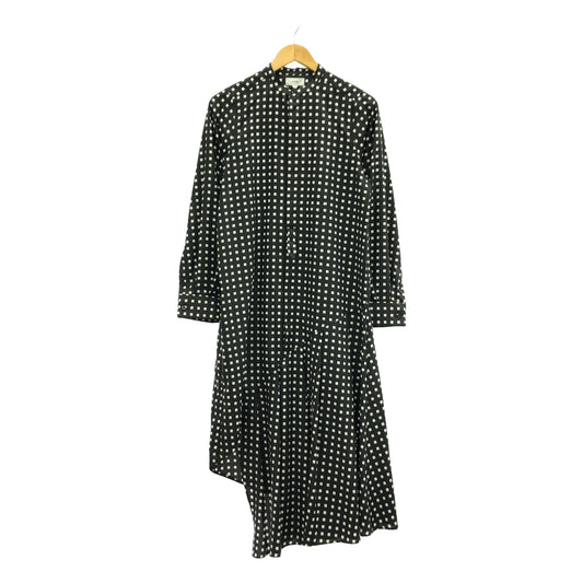 HYKE / ハイク | 2023AW | FD SQUARE PATTERN BOSOM DRESS ワンピース | 02 | レディース