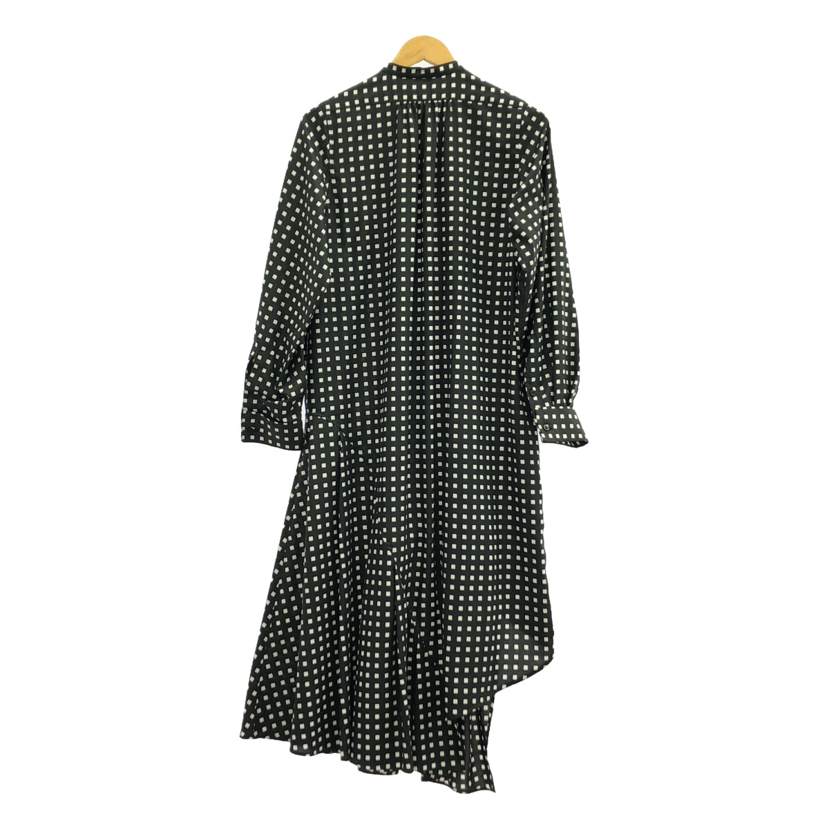 HYKE / ハイク | 2023AW | FD SQUARE PATTERN BOSOM DRESS ワンピース | 02 | レディース