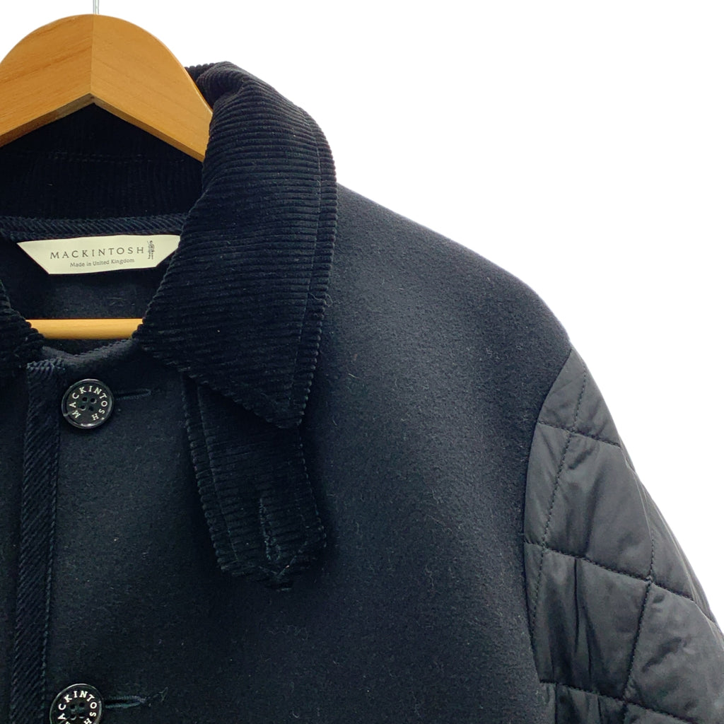 MACKINTOSH / 매킨토시 | EDIT. / 에디트 DSMG별주 울 퀼팅 전환 스텐칼라 코트 | M |