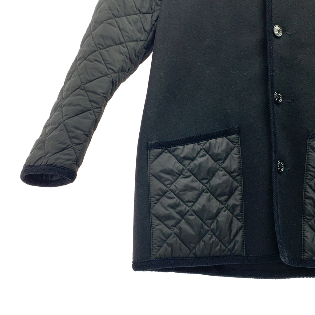 MACKINTOSH / 매킨토시 | EDIT. / 에디트 DSMG별주 울 퀼팅 전환 스텐칼라 코트 | M |