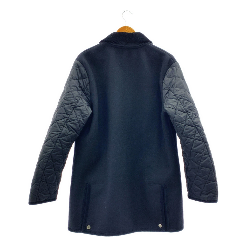 MACKINTOSH / 매킨토시 | EDIT. / 에디트 DSMG별주 울 퀼팅 전환 스텐칼라 코트 | M |