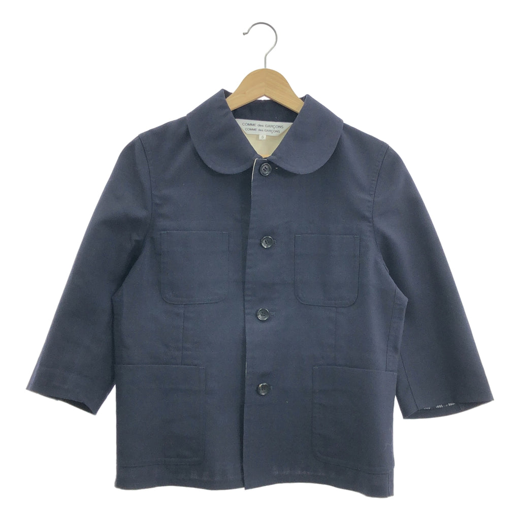 COMME des GARCONS | 2009SS | 圓領羊毛混紡連身外套 | 尺寸 S |