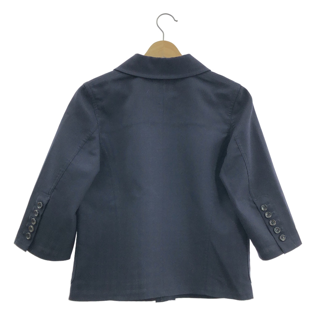 COMME des GARCONS | 2009SS | 圓領羊毛混紡連身外套 | 尺寸 S |