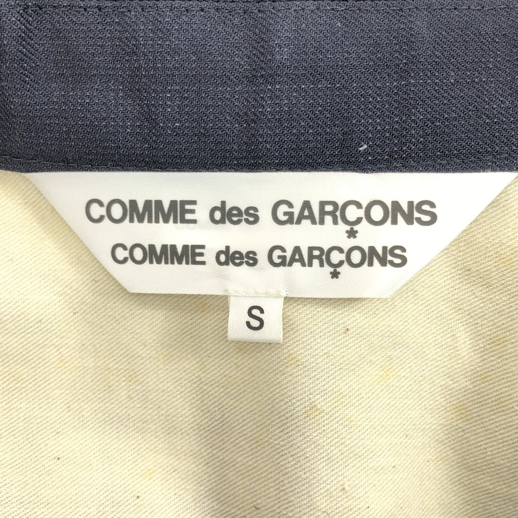 COMME des GARCONS | 2009SS | 圓領羊毛混紡連身外套 | 尺寸 S |