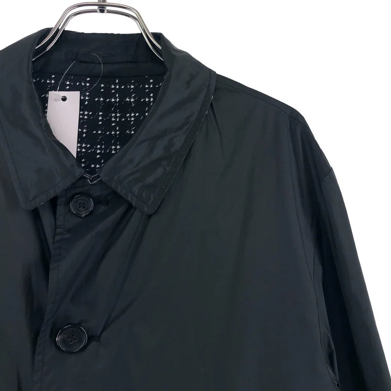 BURBERRY LONDON ENGLAND / バーバリーロンドンイングランド | リバーシブル 総柄 ロゴボタン シングルコート | 50 | メンズ