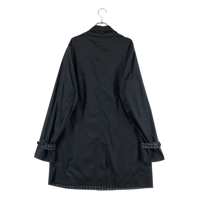 BURBERRY LONDON ENGLAND / バーバリーロンドンイングランド | リバーシブル 総柄 ロゴボタン シングルコート | 50 | メンズ