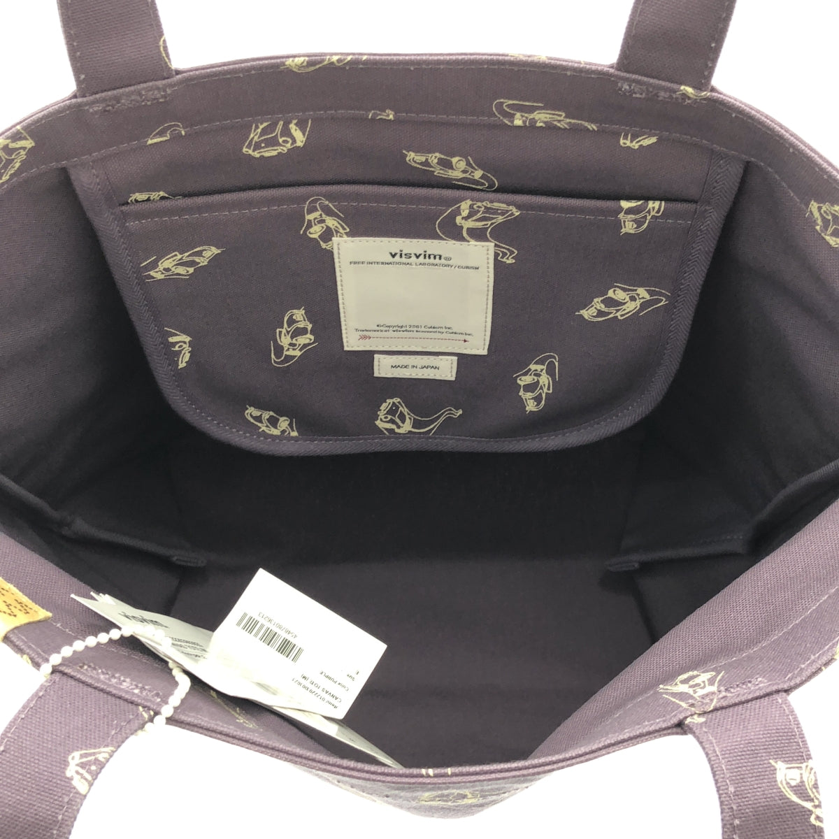 visvim | 帆布托特包 | 全印花帆布手提包 | 男女通用 |