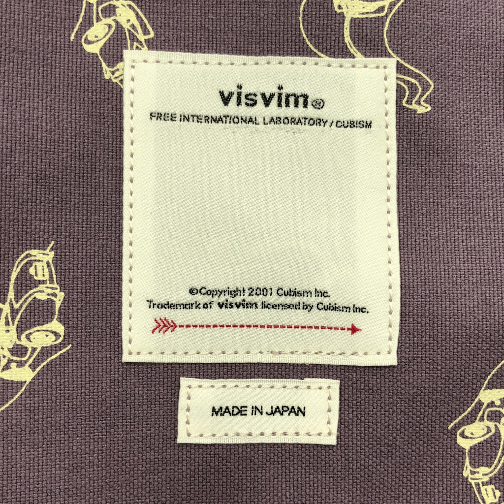 visvim | 帆布托特包 | 全印花帆布手提包 | 男女通用 |