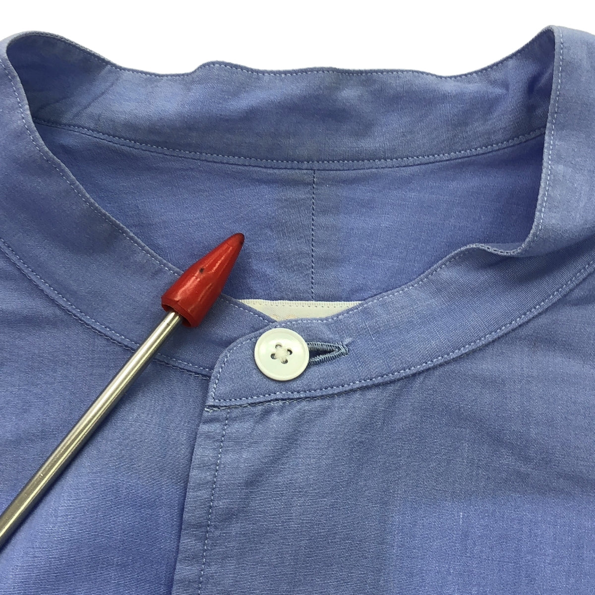 科莫利 |棉質立領襯衫裙 | 0 |淺藍色 |女性的