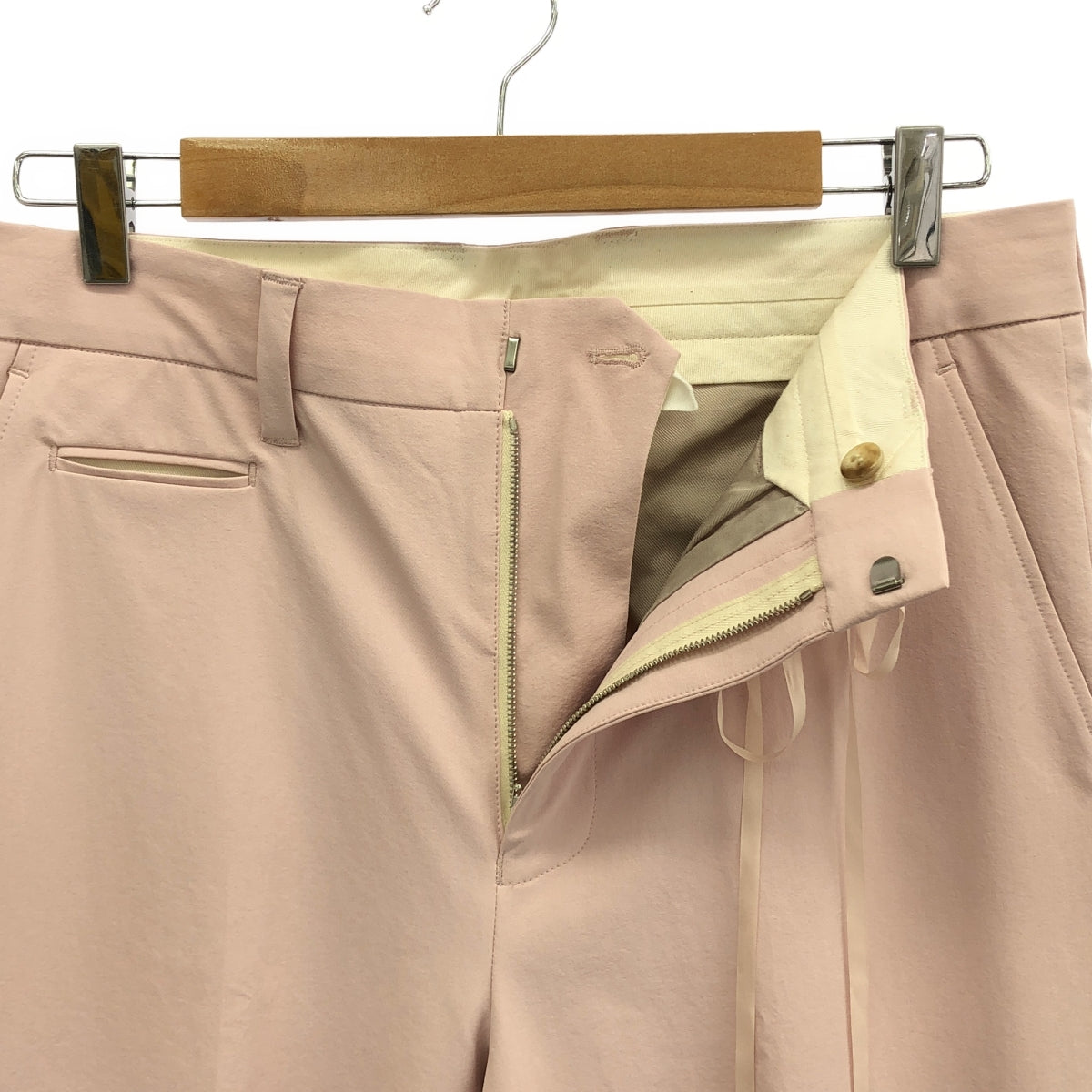 【新品】  Midorikawa / ミドリカワ | 2024SS | STRETCH WIDE SLACKS ストレッチ ワイドスラックス パンツ | M | PINK / ピンク | メンズ
