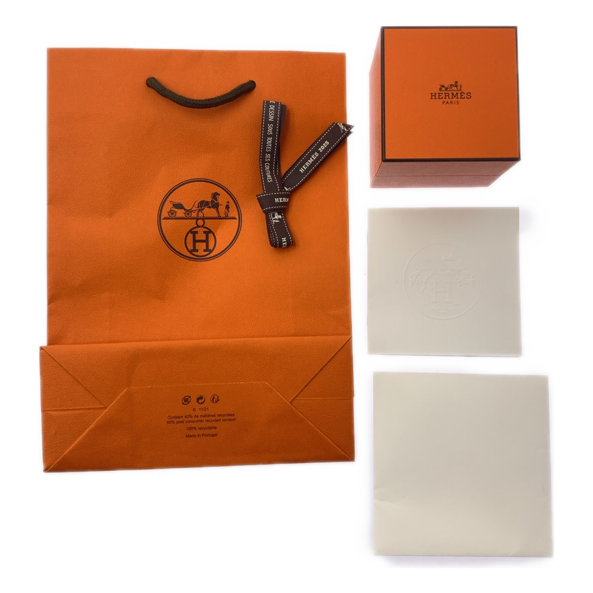 [新品] 愛馬仕 | Chaine d'Ancre GM SV925 手鍊，15 節 | 銀色 | 男士