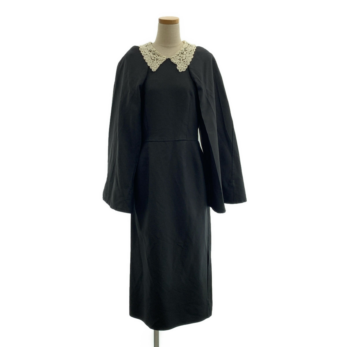 COMME des GARCONS / コムデギャルソン | 2018SS | レースカラー ワイドスリーブ ワンピース | XS | レディース