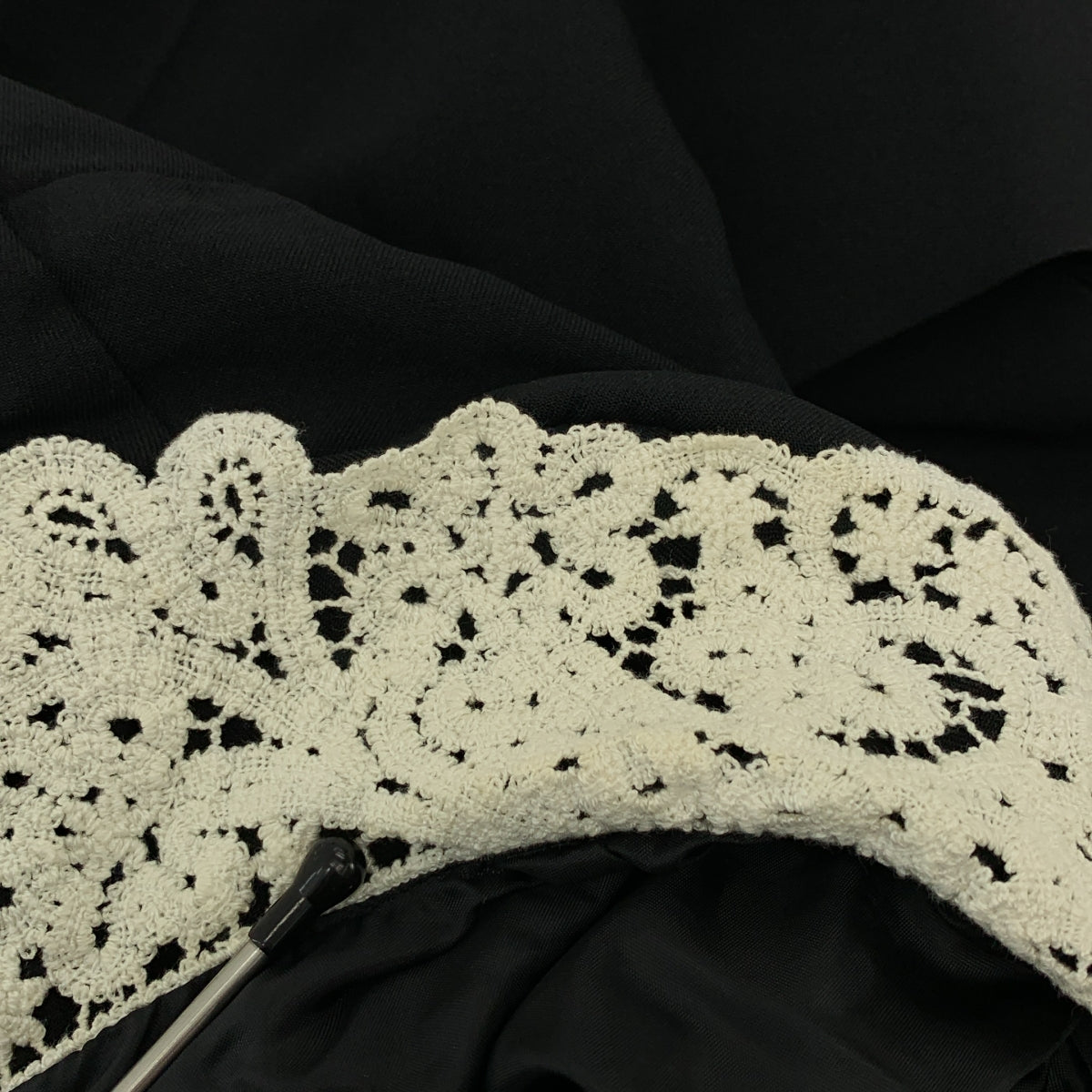 COMME des GARCONS / コムデギャルソン | 2018SS | レースカラー ワイドスリーブ ワンピース | XS | レディース