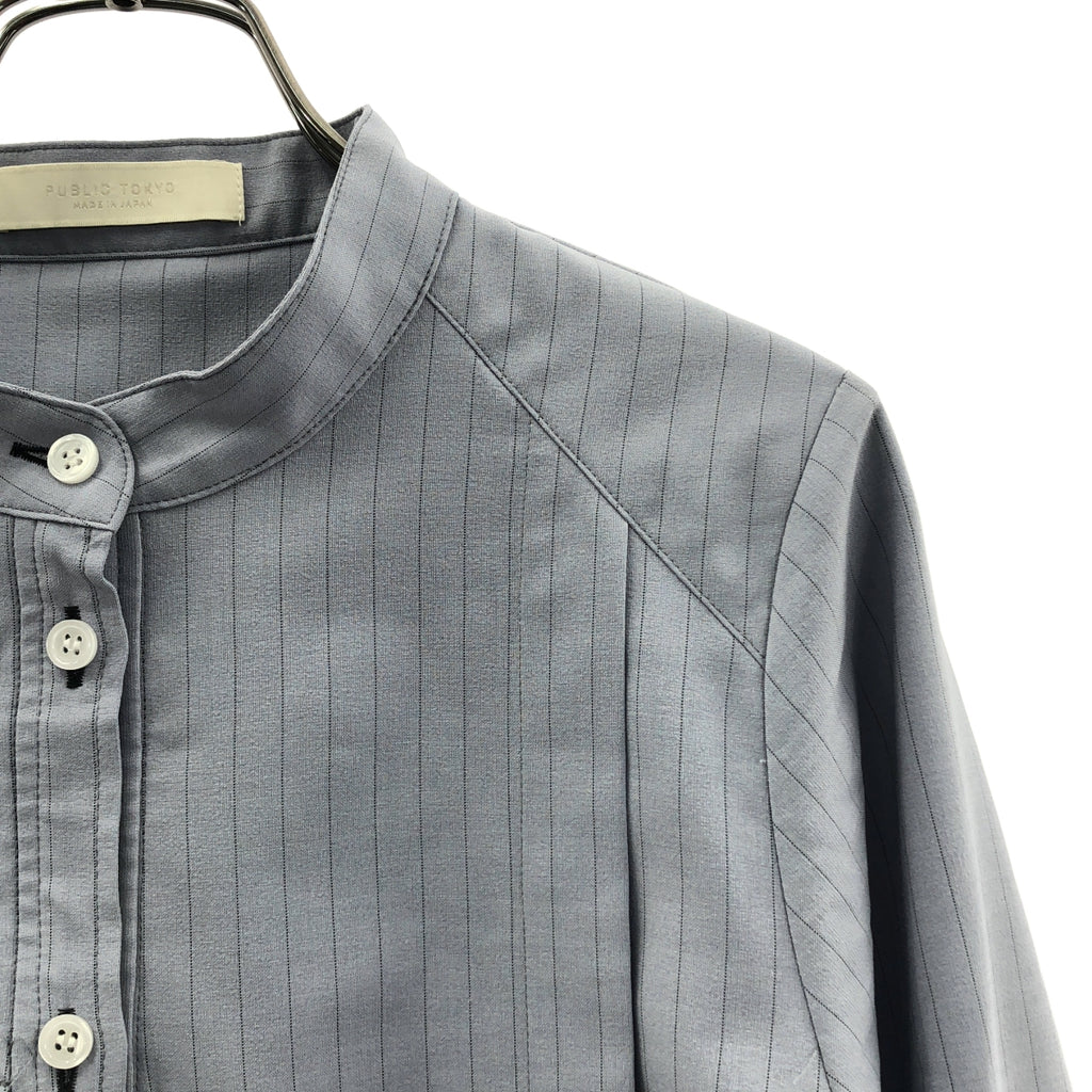 PUBLIC TOKYO / パブリックトウキョウ | クラス バンドカラーシャツ | F | レディース