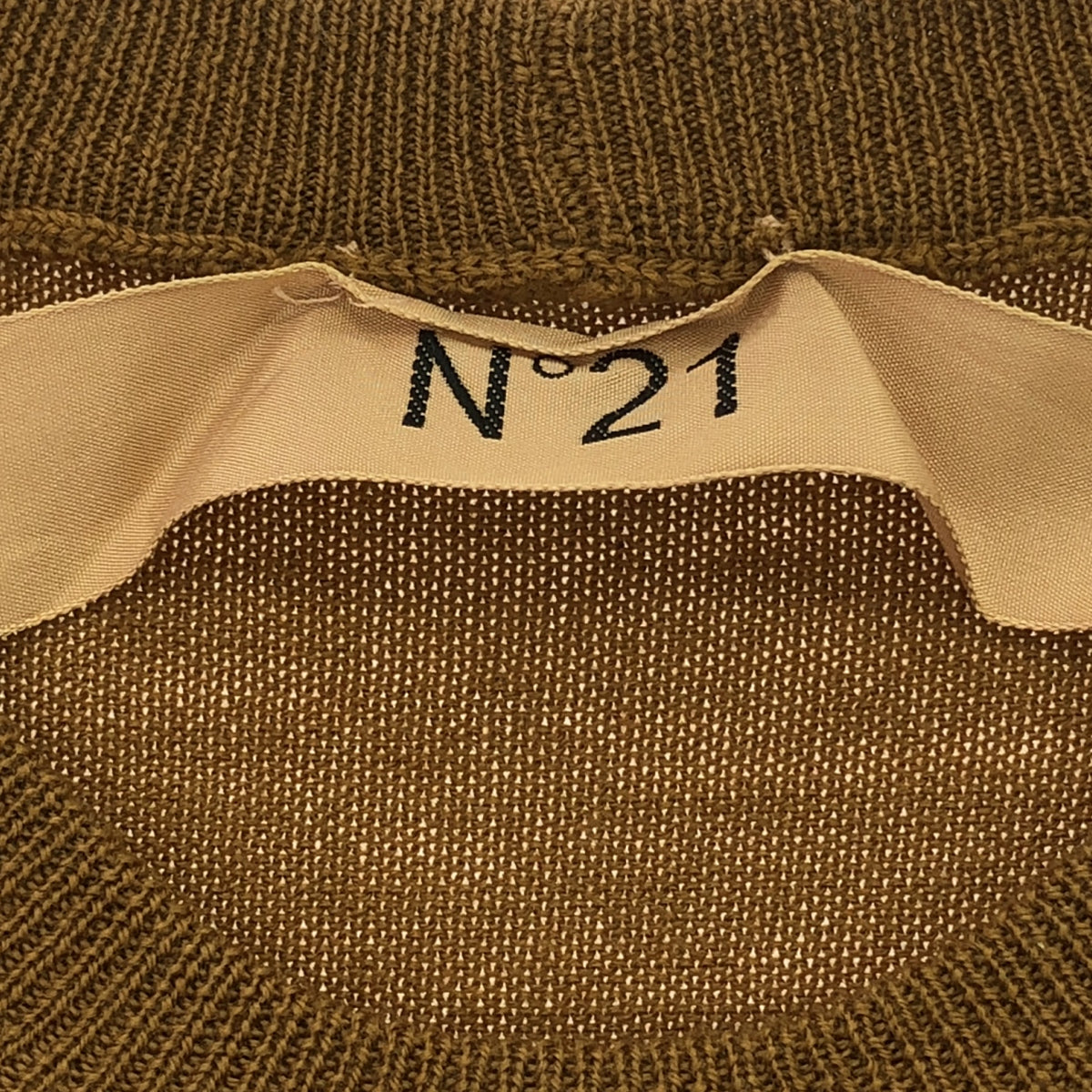 N°21 / ヌメロヴェントゥーノ | ウール スターレース 切替