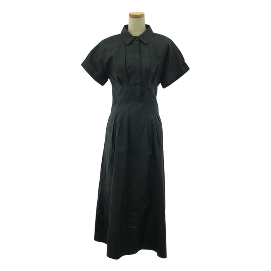 【美品】  Proenza Schouler / プロエンザスクーラー | White Label / Balston Dress / パッチ ドレス ワンピース | 0 | black | レディース