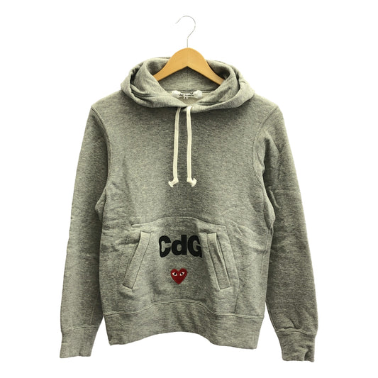 PLAY COMME des GARCONS | 2020SS | CdG Logo Hooded Parka | L | Gray | Women's