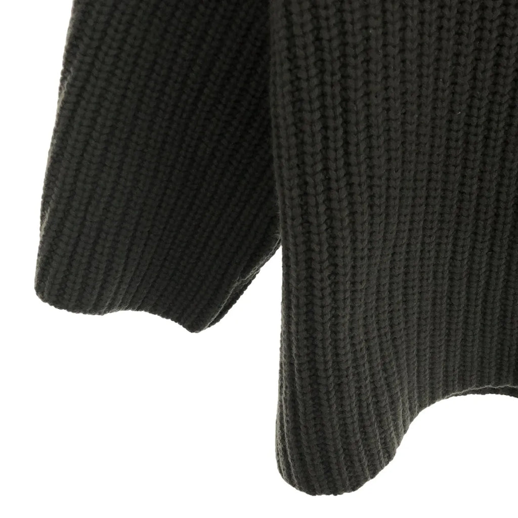 海克 |羅紋圓領短針織衫 | 1 |灰色 |女性的