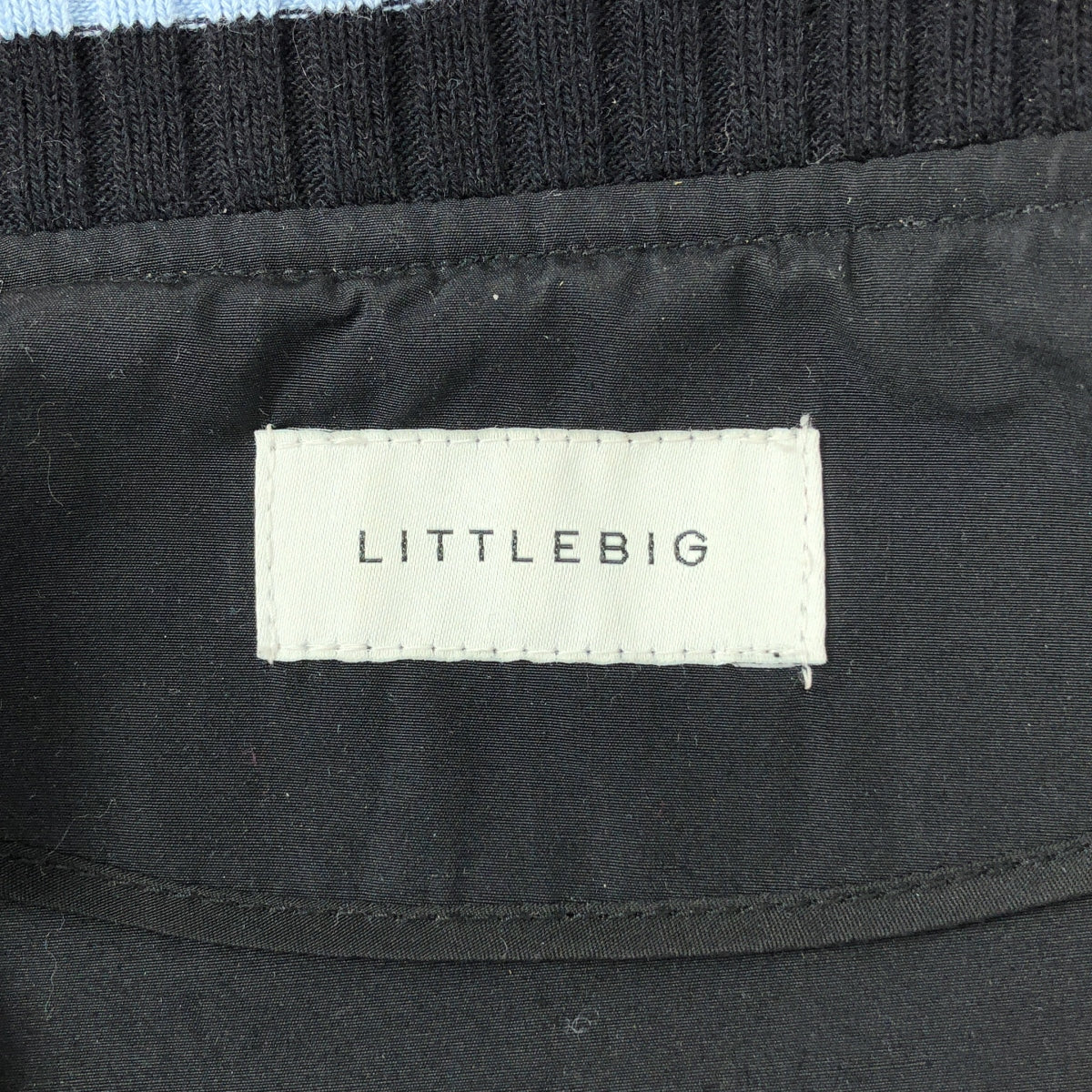 LITTLEBIG / リトルビッグ | 2023SS | Half Award Jacket 半袖 ブルゾン | 46 | ブラック / レッド | メンズ