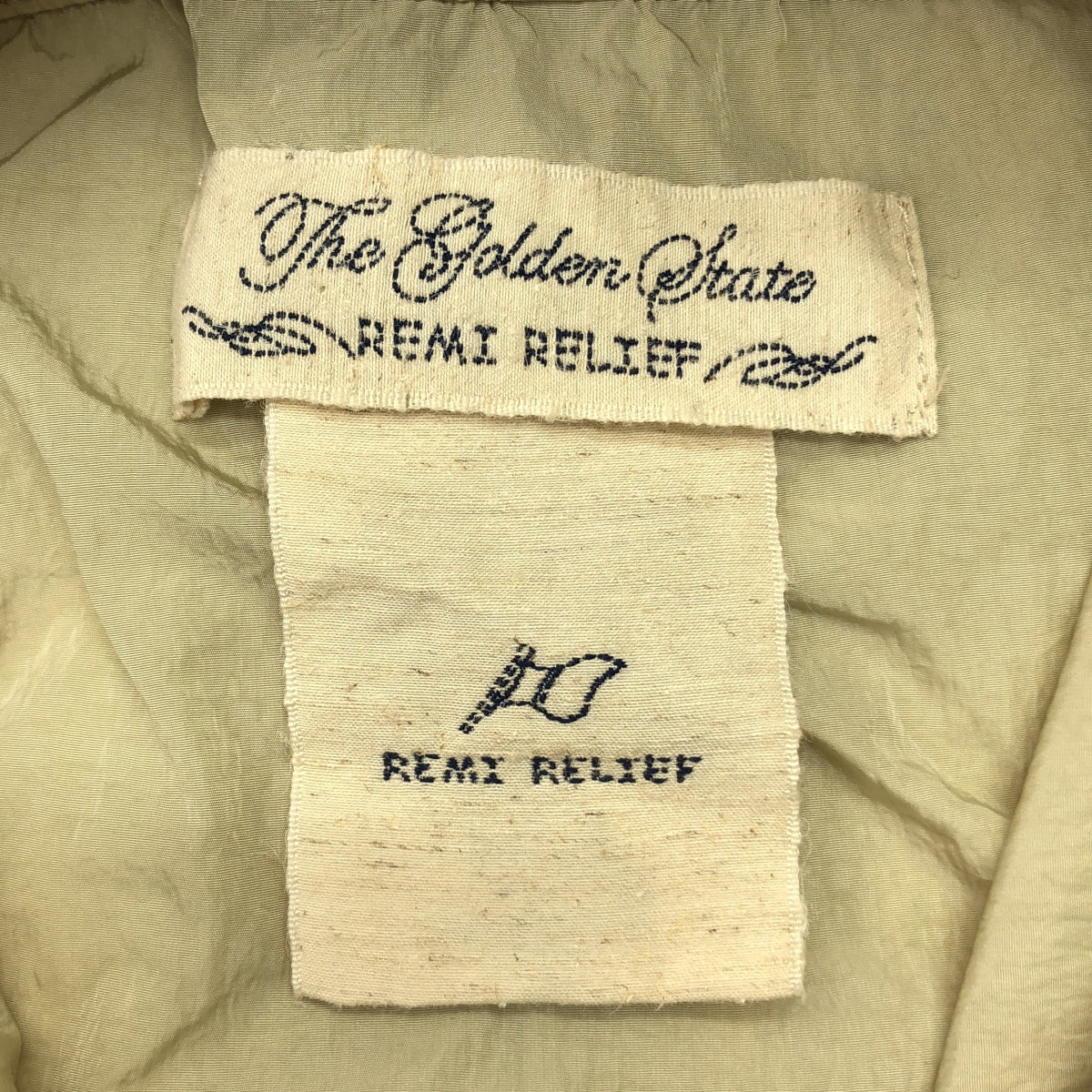 REMI RELIEF | 尼龍拉鍊連帽衫 | F碼 | 女款