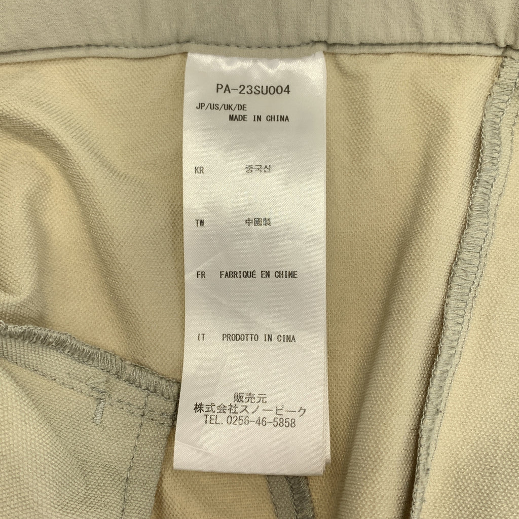 SNOW PEAK / スノーピーク | 2023SS | Active Comfort Pants アクティブ コンフォートパンツ | M | ベージュ | メンズ