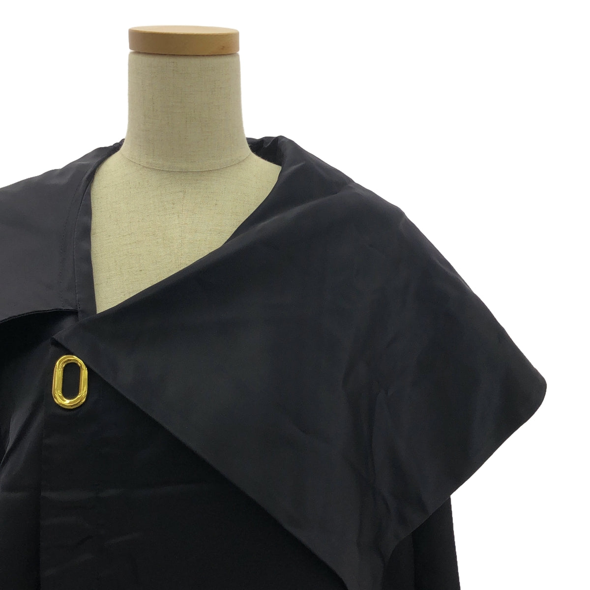 HARUNOBUMURATA / ハルノブムラタ | 2024AW | KIRSTIN - CUPRA SATIN ASYMMETRY COLLAR SHIRT シャツ | 36 | パープル | レディース