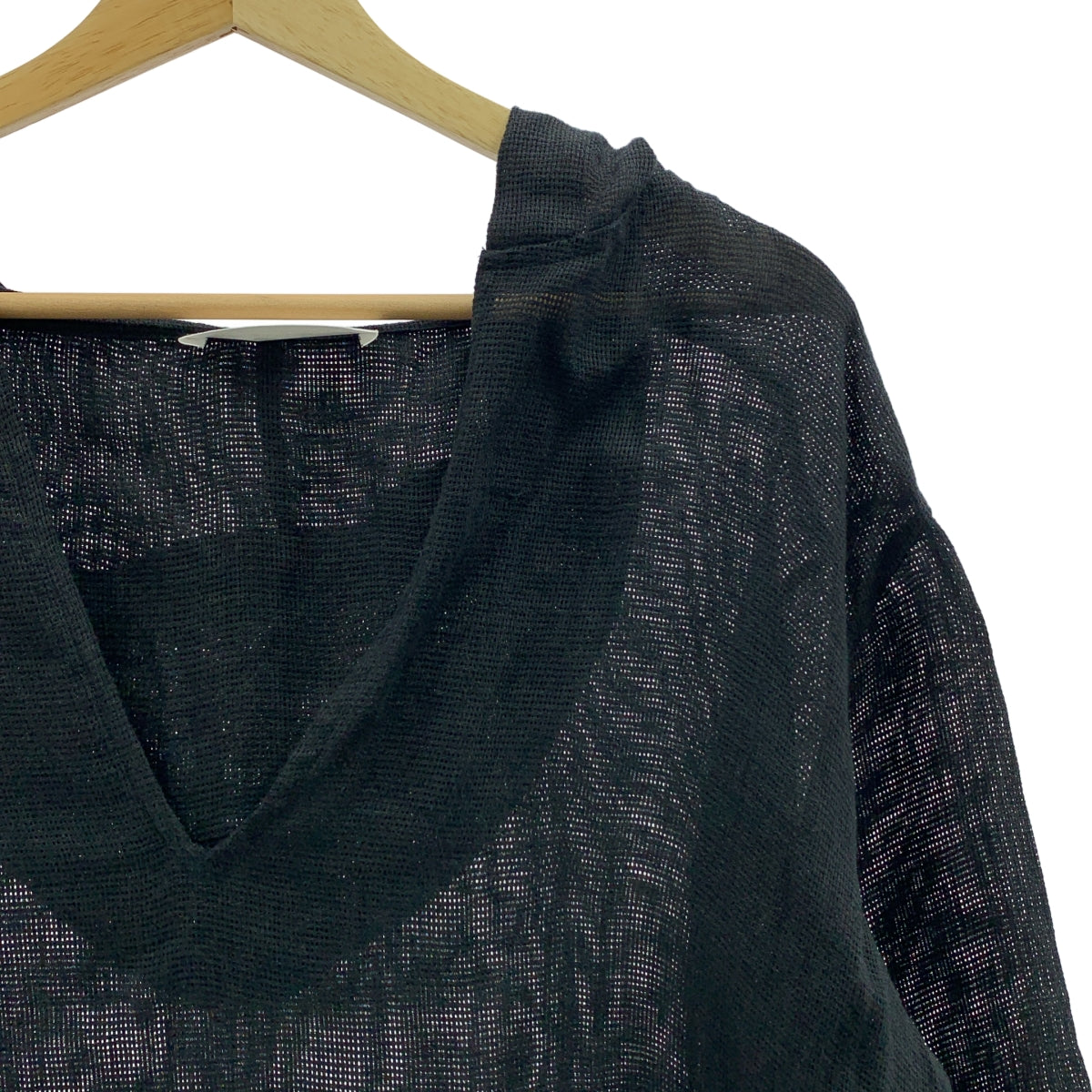 AP STUDIO リネン メッシュ フーディ トップス AP STUDIO リネン メッシュ フーディ トップス AP STUDIO リネン