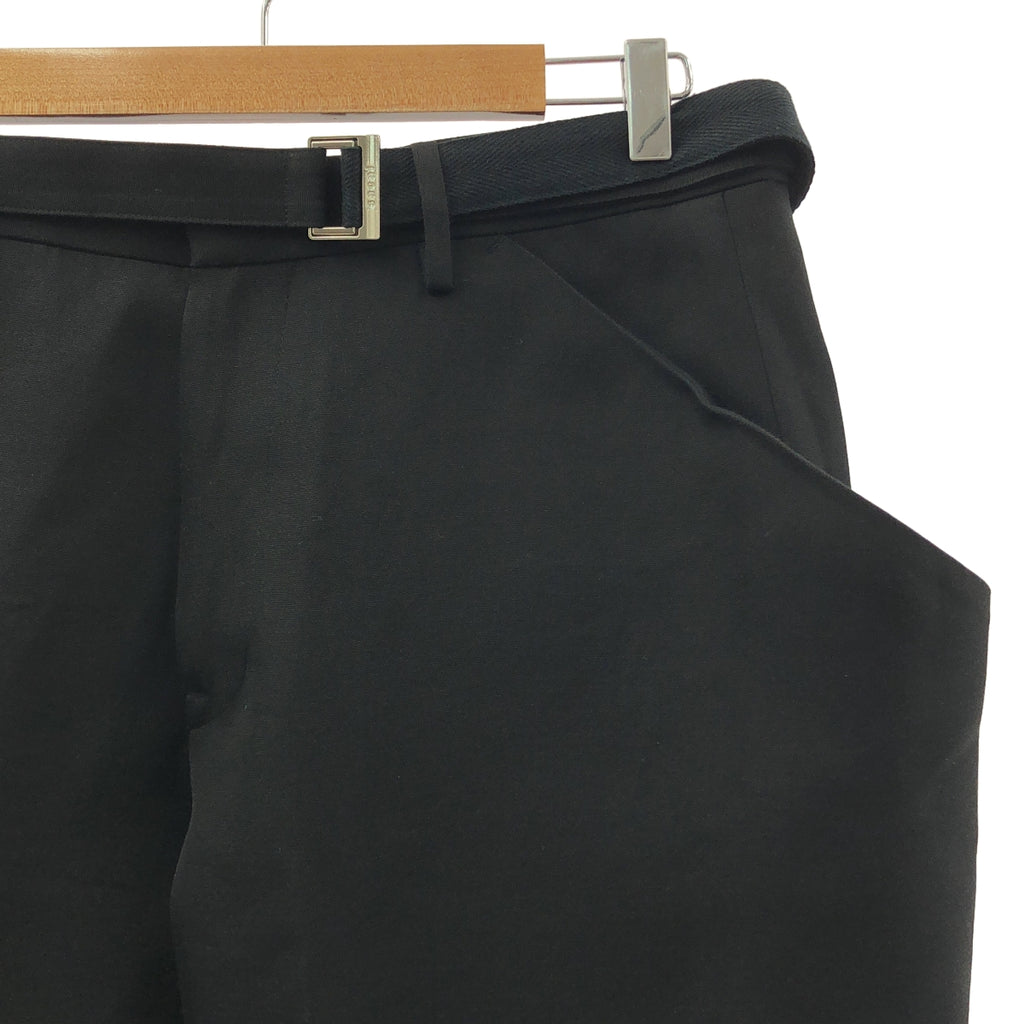 sacai | 2025春夏系列 | 鹿皮色錐形褲 | 3號 | 男款