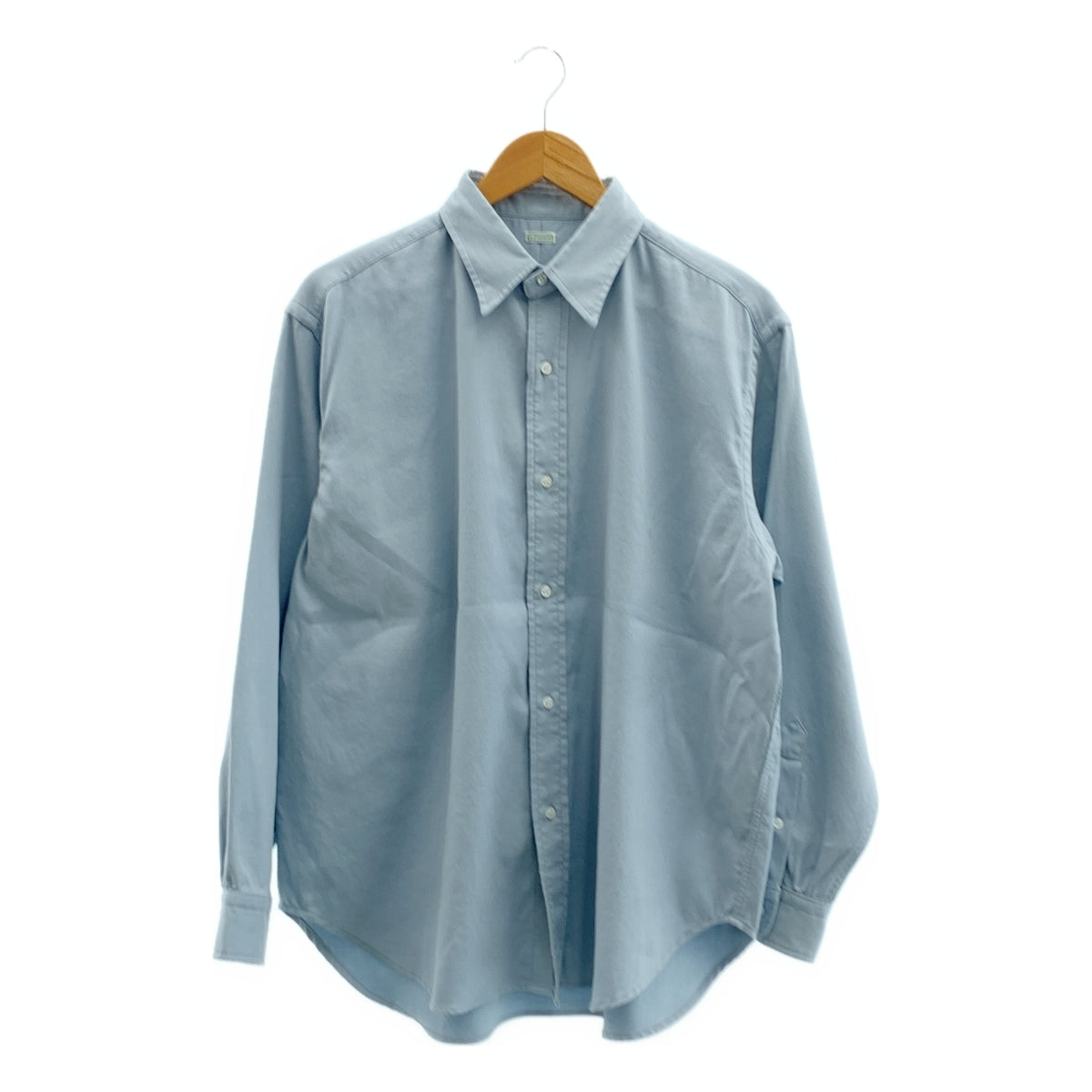 A.PRESSE / 아프레세 | 2025SS | Double Weave Twill Regular Collar Shirt / 레귤러 컬러 오버 셔츠 | 1 | 남성