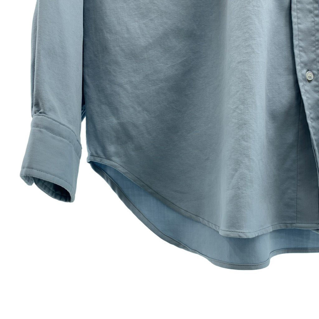 A.PRESSE / 아프레세 | 2025SS | Double Weave Twill Regular Collar Shirt / 레귤러 컬러 오버 셔츠 | 1 | 남성