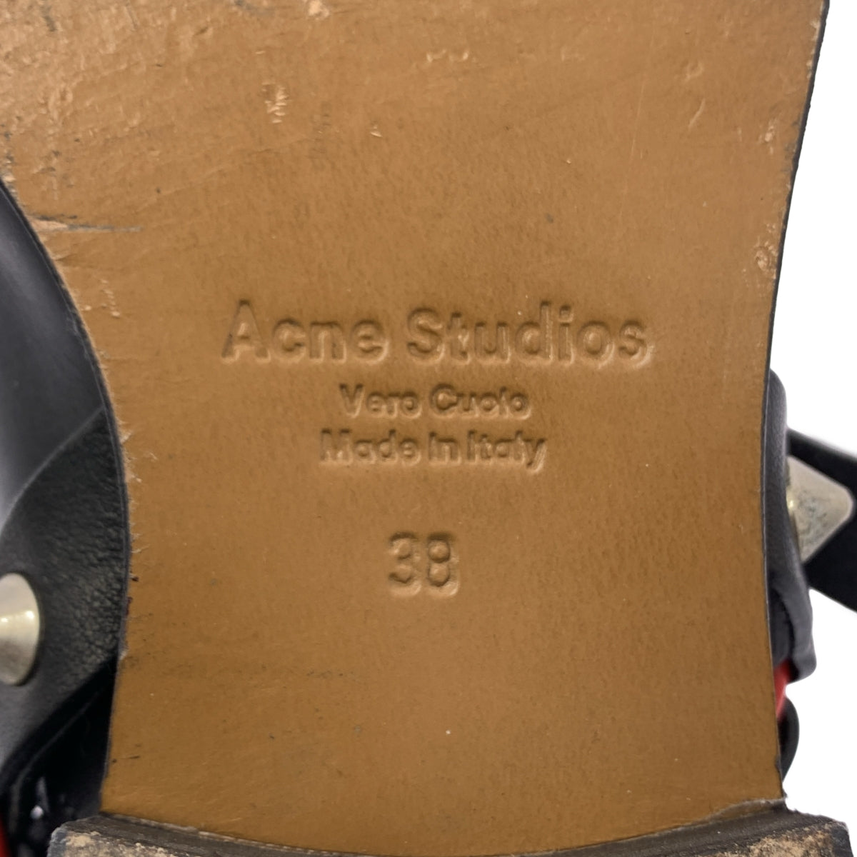 Acne Studios / アクネストゥディオズ | スタッズ レースアップ シューズ | 38 | レディース