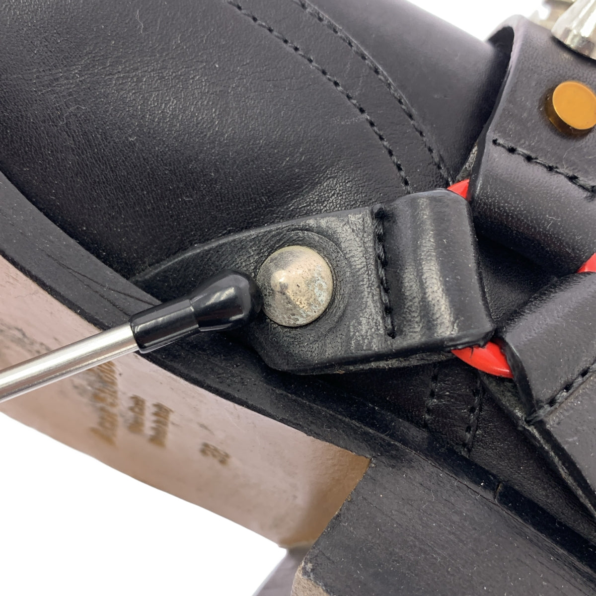 Acne Studios / アクネストゥディオズ | スタッズ レースアップ シューズ | 38 | レディース