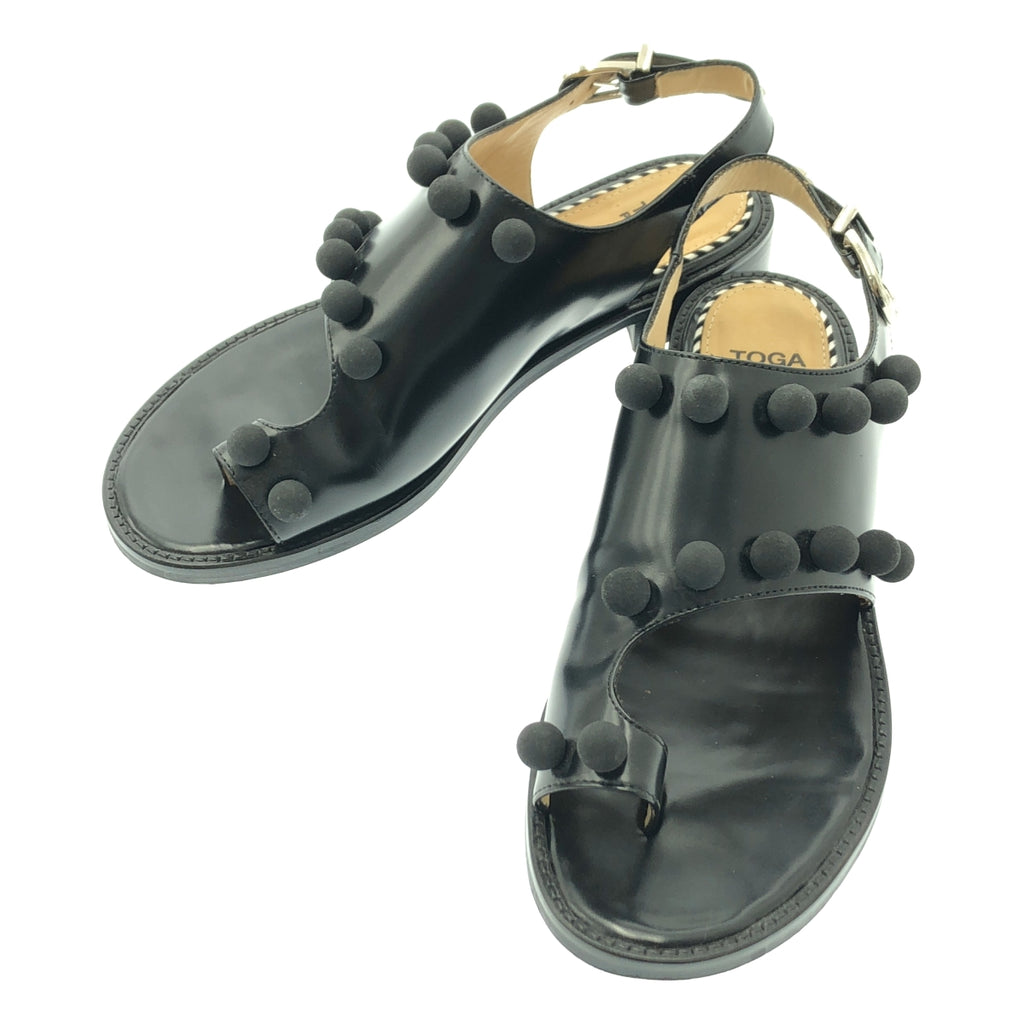 TOGA PULLA | 扣涼鞋 | 39.5碼 | 黑色 | 女款