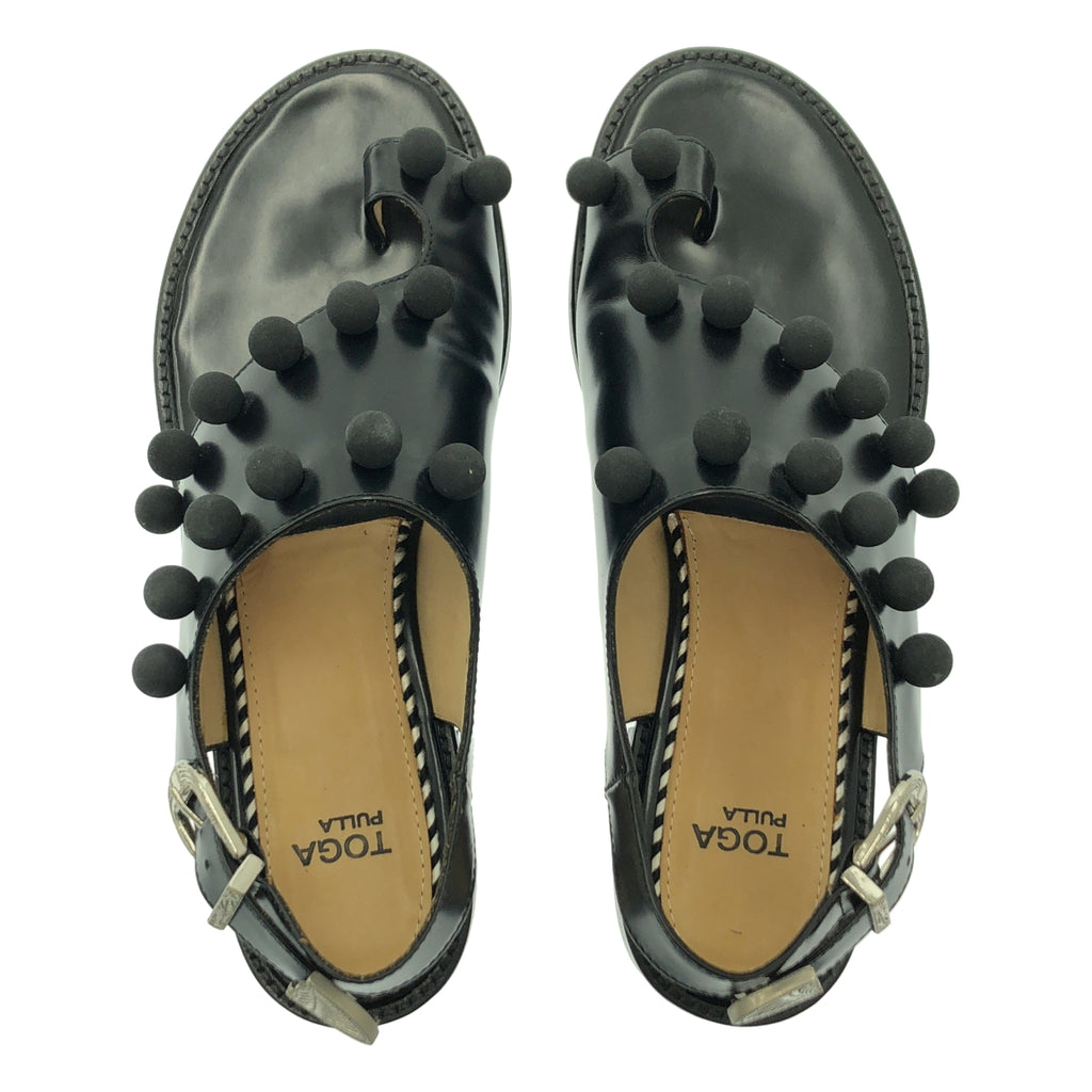 TOGA PULLA | 扣涼鞋 | 39.5碼 | 黑色 | 女款