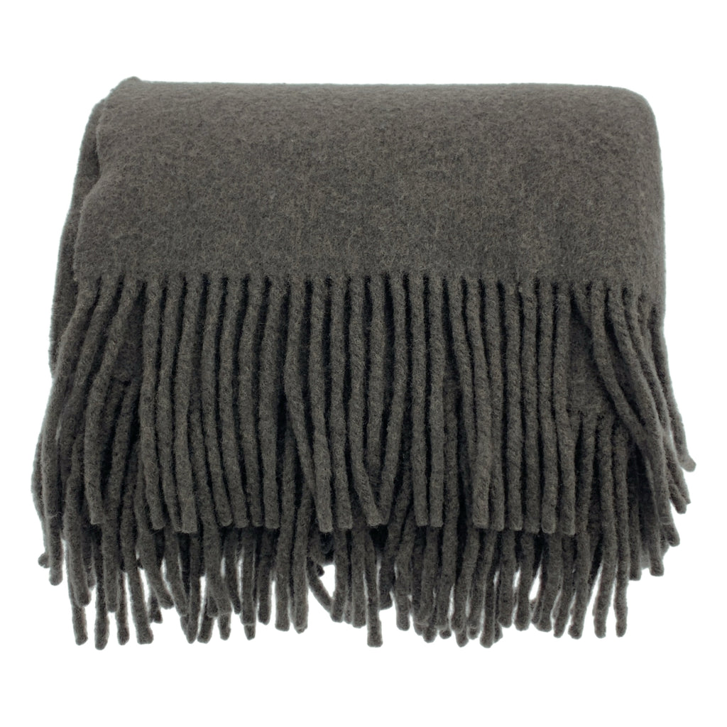 ASAUCE MELER / アソース メレ | ウール フリンジ 大判 ストール |