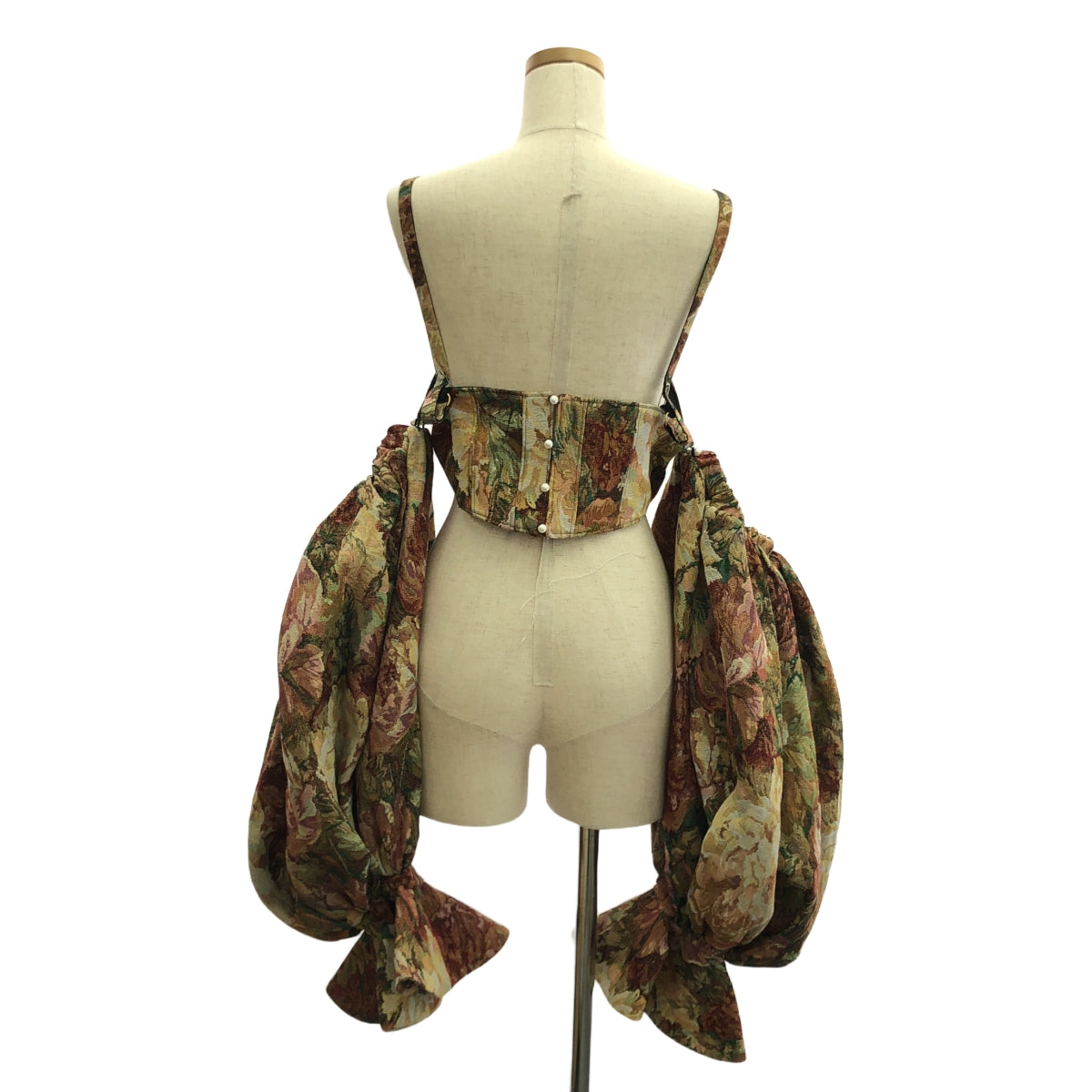 [狀況良好] VIVIANO | 2023AW | 花卉哥白林寬袖上衣 / 可拆式袖子 | S | 多色 | 女款