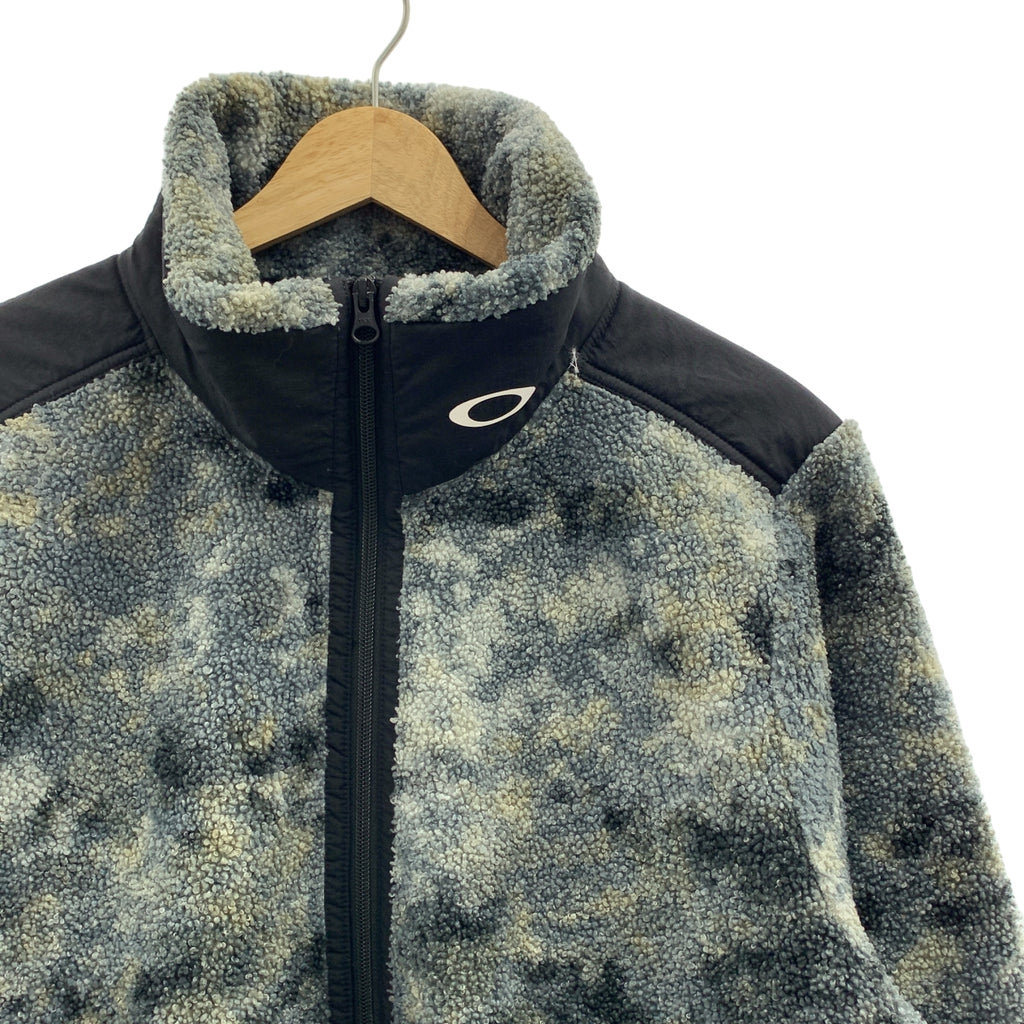 OAKLEY / 오클리 | ENHANCE FGL BOA JACKET 1.7 총 무늬 보어 양털 재킷 | M |