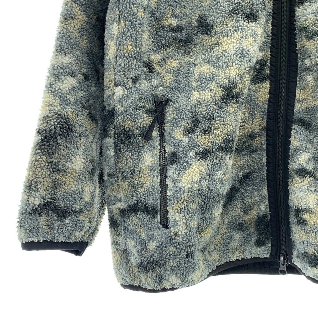 OAKLEY / 오클리 | ENHANCE FGL BOA JACKET 1.7 총 무늬 보어 양털 재킷 | M |