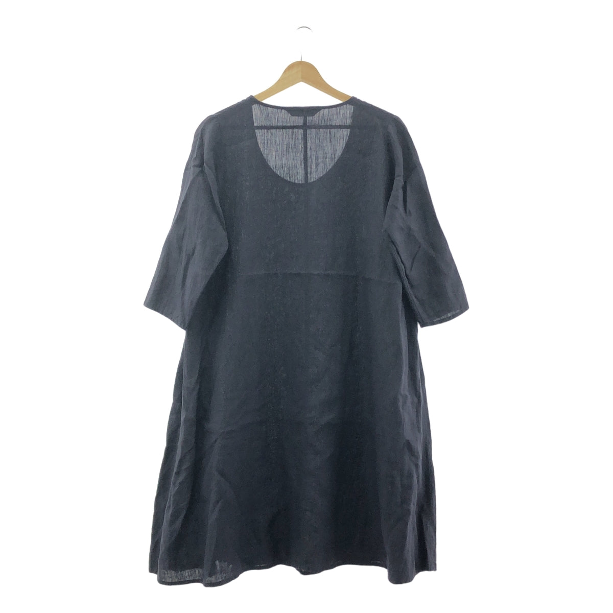 mizuiroind / Mizuiroind | 亞麻長裙 | F | 深海軍藍 | 女款