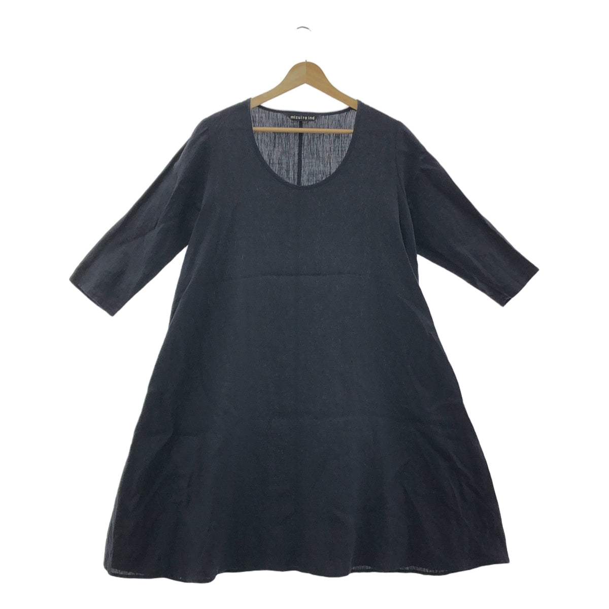 mizuiroind / Mizuiroind | 亞麻長裙 | F | 深海軍藍 | 女款