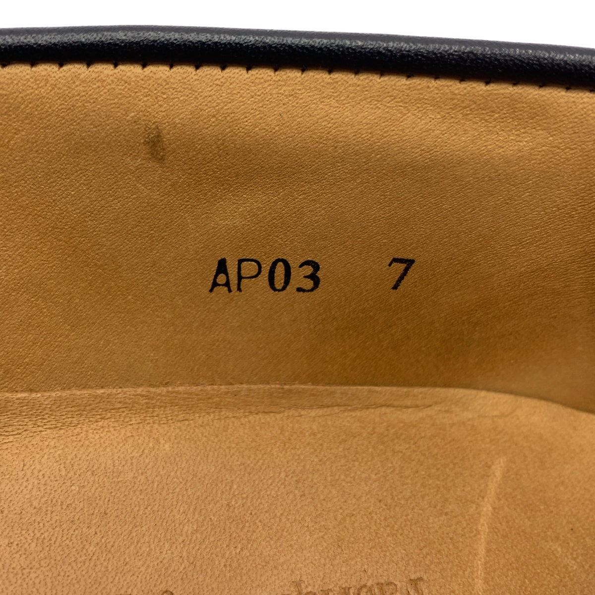 [狀況良好] HIROSHI TSUBOUCHI | EDIFICE 獨家皮革樂福鞋 | 7 碼 | 黑色/金色 | 男款