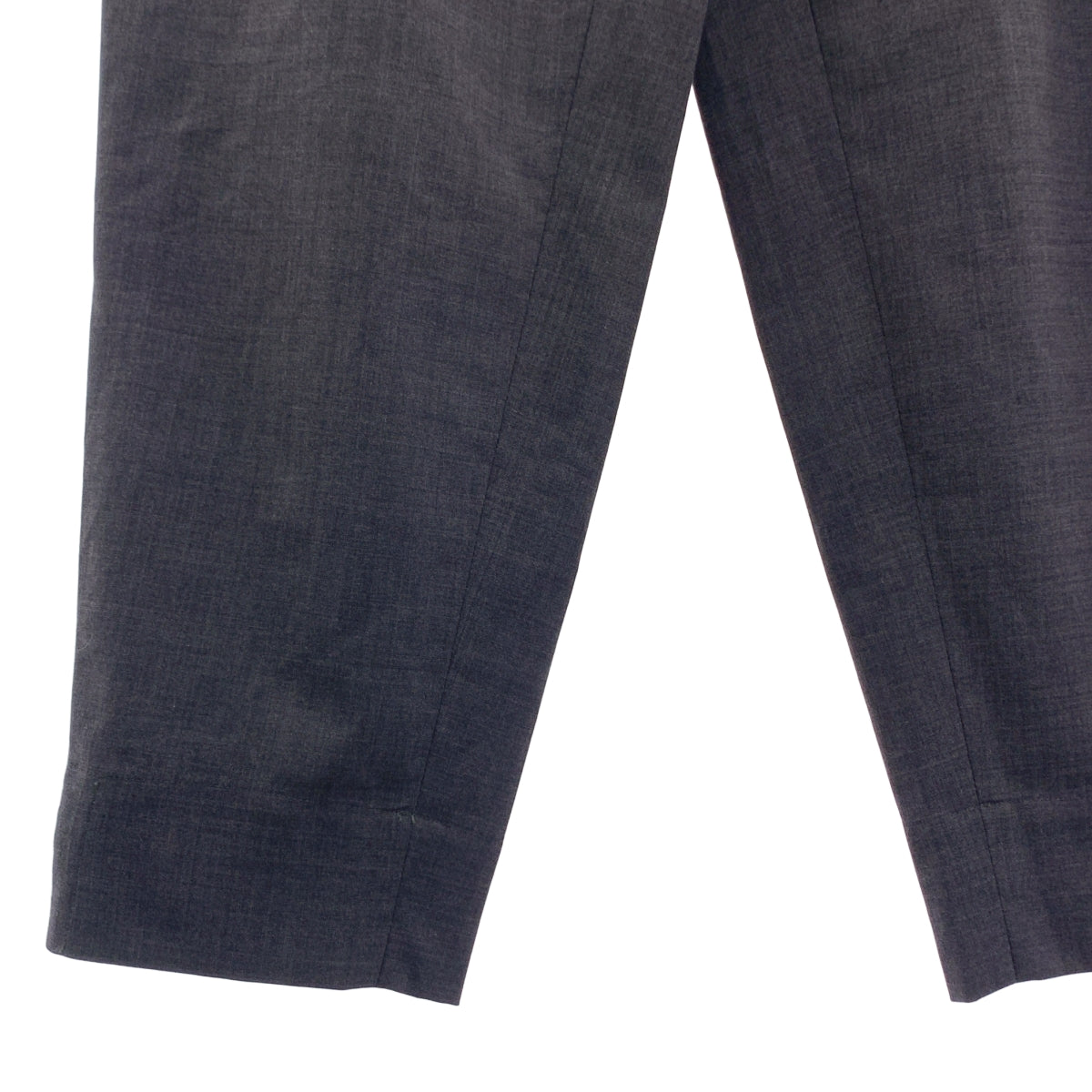 kolor BEACON / 컬러 비콘 | 트로피컬 울 벨티드 팬츠 | 3 | 차콜 그레이 | 남성