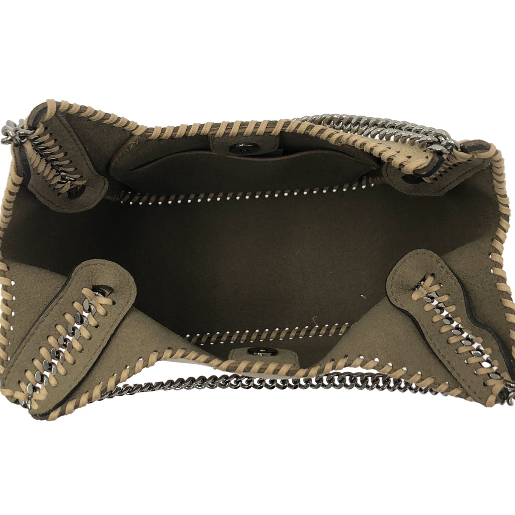 【美品】  STELLA McCARTNEY / ステラマッカートニー | MINI TOTE BAG SHAGGY ファラベラ ミニ チェーンハンドル トートバッグ | ベージュ | レディース