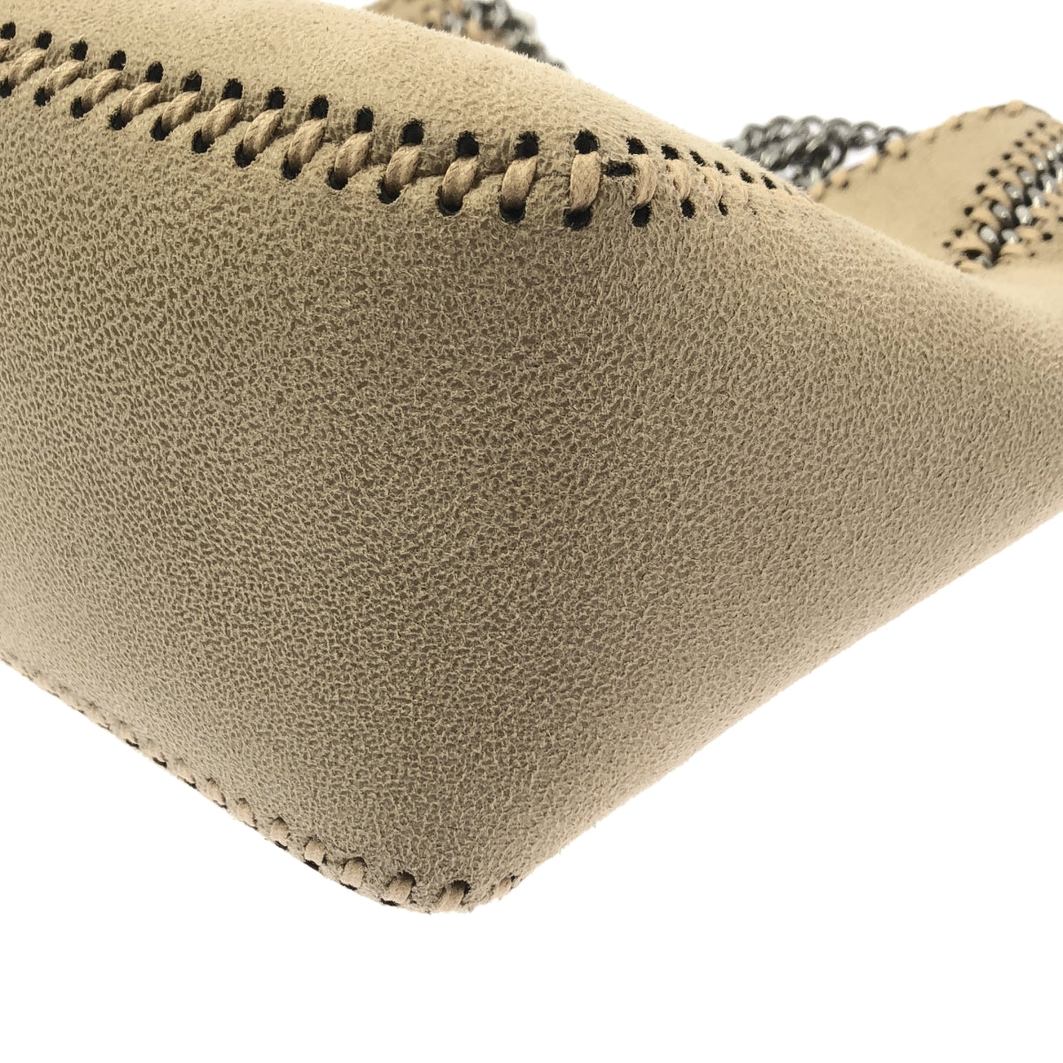 【美品】  STELLA McCARTNEY / ステラマッカートニー | MINI TOTE BAG SHAGGY ファラベラ ミニ チェーンハンドル トートバッグ | ベージュ | レディース