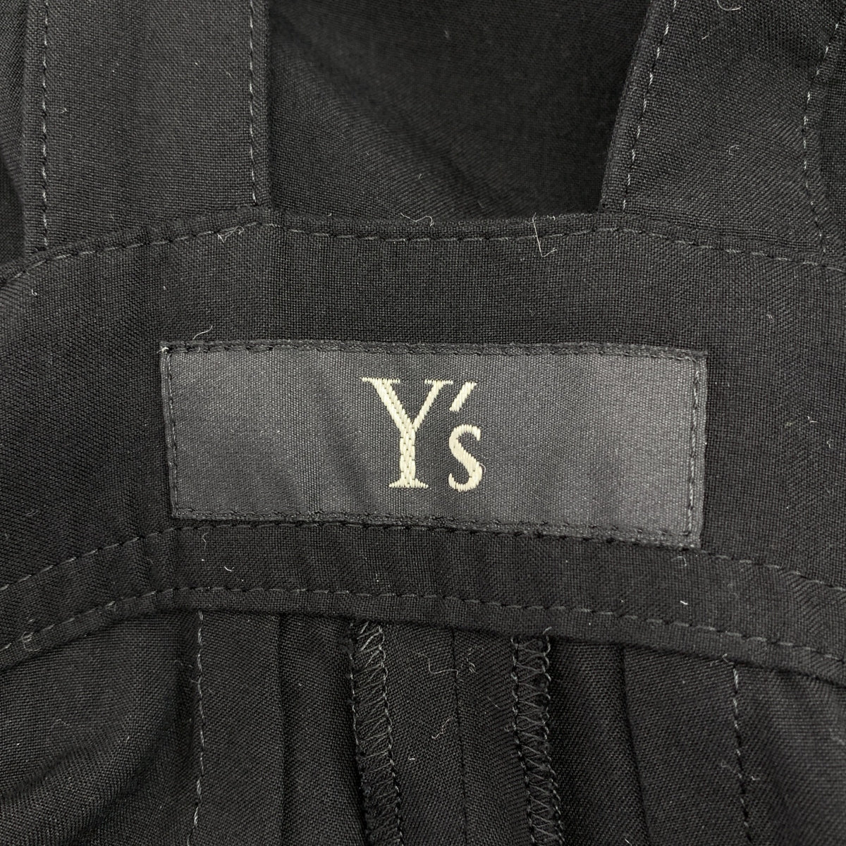 Y's / ワイズヨウジヤマモト | レーヨン ワイド サロペット | 2 | ブラック | レディース