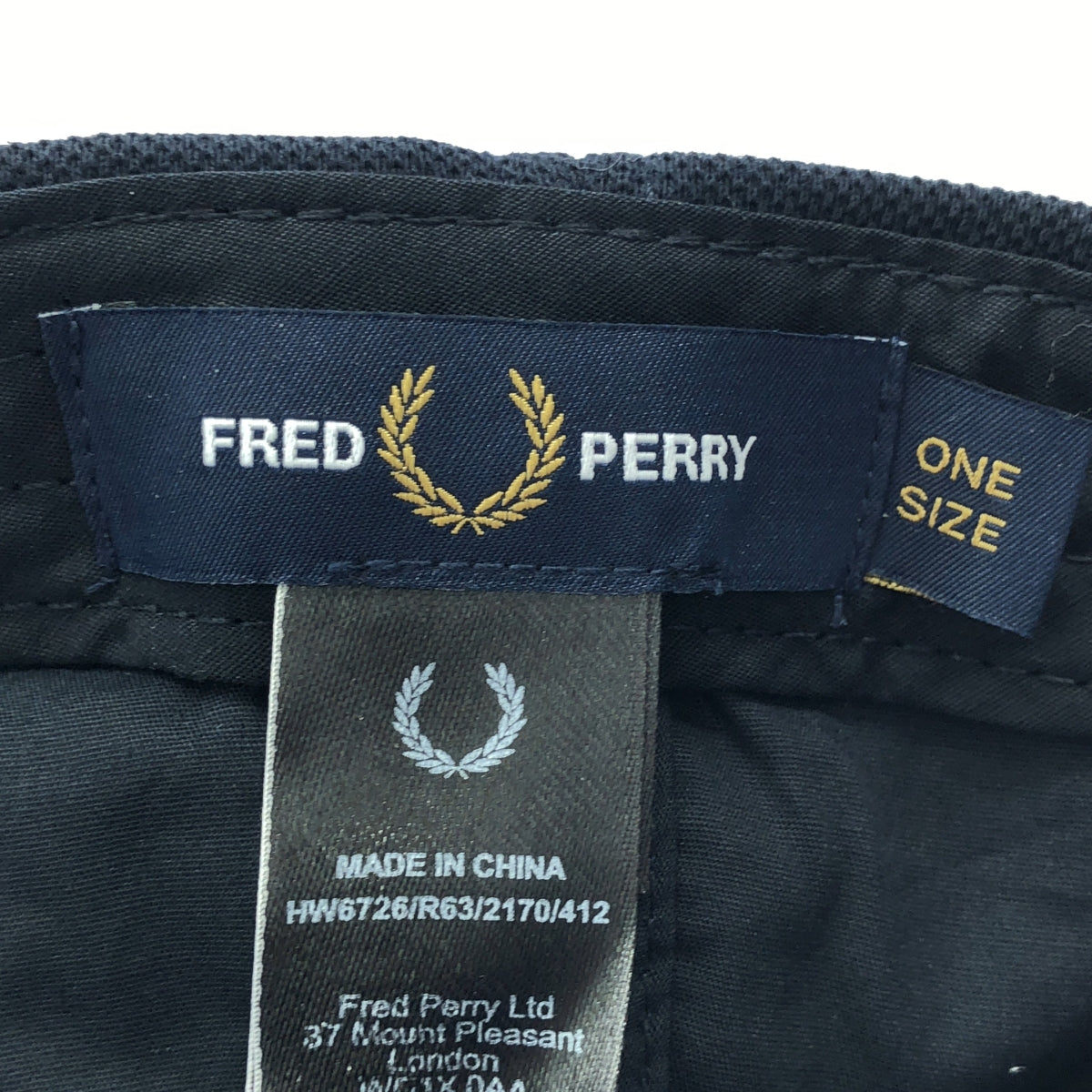 FRED PERRY / フレッドペリー | ロゴ キャップ 帽子 / アジャスター調整可 / ユニセックス | one size | その他