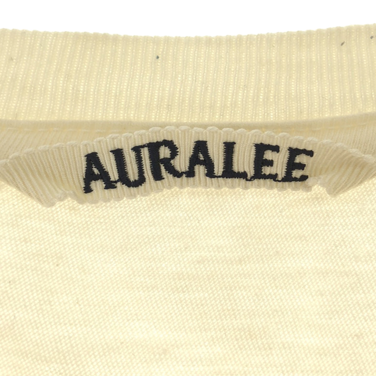 AURALEE / オーラリー | 2023SS | HARD TWIST COTTON CASHMERE TEE ハードツイスト コットン カシミヤ Tシャツ | 4 | メンズ