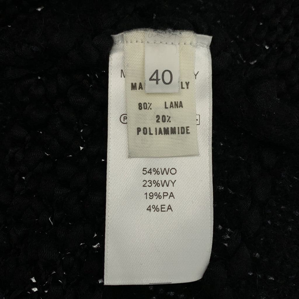 ALESSANDRA MARCHI / 알레산드로 멀티 | 뜨개질 전환 민소매 긴 니트 | 40 |